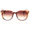 Женские сонцезащитные очки 8443 коричневые с коричневой линзой . Photo 2