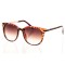 Женские сонцезащитные очки 8443 коричневые с коричневой линзой . Photo 1