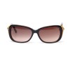 Cartier сонцезащитные очки 11502 коричневые с коричневой линзой 