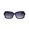 Cartier сонцезахисні окуляри 12104 чорні з чорною лінзою 