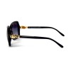 Cartier сонцезащитные очки 12104 черные с черной линзой 