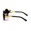 Cartier сонцезахисні окуляри 12106 сірі з бузковою лінзою 