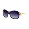 Cartier сонцезахисні окуляри 12107 сині з синьою лінзою 