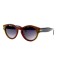 Celine сонцезащитные очки 11567 коричневые с чёрной линзой . Photo 1