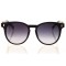 Женские сонцезащитные очки 8447 чёрные с чёрной линзой . Photo 2