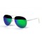 Celine сонцезахисні окуляри 11583 білі з зеленою лінзою . Photo 1