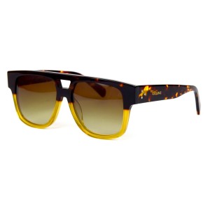 Celine сонцезащитные очки 11898 коричневые с коричневой линзой 