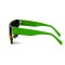 Celine сонцезащитные очки 12206 зелёные с чёрной линзой . Photo 3