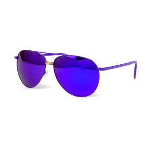Celine сонцезащитные очки 12209 фиолетовые с фиолетовой линзой 