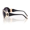 Chopard сонцезахисні окуляри 4809 чорні з чорною лінзою 