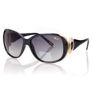 Chopard сонцезащитные очки 4809 чёрные с чёрной линзой 
