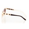 Женские сонцезащитные очки 8452 коричневые с коричневой линзой 