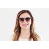 Женские сонцезащитные очки 8452 коричневые с коричневой линзой 