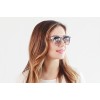 Жіночі сонцезахисні окуляри 8452 коричневі з коричневою лінзою 
