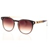 Жіночі сонцезахисні окуляри 8452 коричневі з коричневою лінзою 