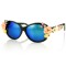 Dolce & Gabbana сонцезахисні окуляри 8676 чорні з синьою лінзою . Photo 1