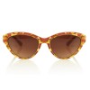 Dolce & Gabbana сонцезахисні окуляри 8723 леопардові з коричневою лінзою 