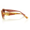 Dolce & Gabbana сонцезахисні окуляри 8723 леопардові з коричневою лінзою 