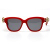 Dolce & Gabbana сонцезахисні окуляри 11127 червоні з чорною лінзою 