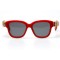 Dolce & Gabbana сонцезащитные очки 11127 красные с чёрной линзой . Photo 2