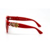 Dolce & Gabbana сонцезащитные очки 11127 красные с чёрной линзой 