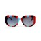 Dolce & Gabbana сонцезащитные очки 11841 красные с голубой линзой . Photo 2