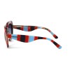 Dolce & Gabbana сонцезащитные очки 11841 красные с голубой линзой 