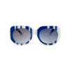 Dolce & Gabbana сонцезащитные очки 11842 синие с серой линзой 