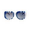 Dolce & Gabbana сонцезахисні окуляри 11843 сині з сірою лінзою 