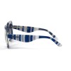 Dolce & Gabbana сонцезахисні окуляри 11843 сині з сірою лінзою 