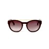 Dolce & Gabbana сонцезахисні окуляри 11844 коричневі з коричневою лінзою 