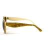 Dolce & Gabbana сонцезащитные очки 11846 желтые с коричневой линзой 