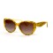 Dolce & Gabbana сонцезащитные очки 11846 желтые с коричневой линзой . Photo 1