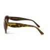 Dolce & Gabbana сонцезахисні окуляри 11848 золоті з коричневою лінзою 